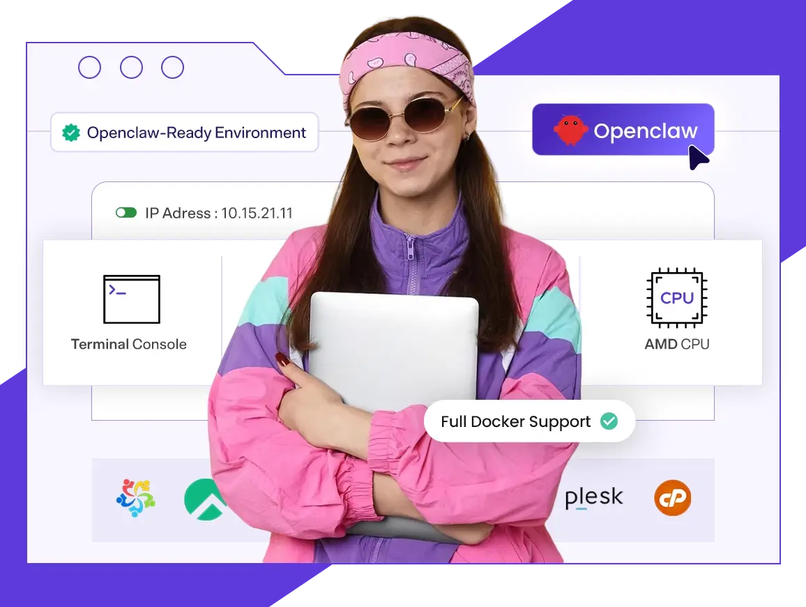 OpenClaw AI agent running on a YouStable VPS