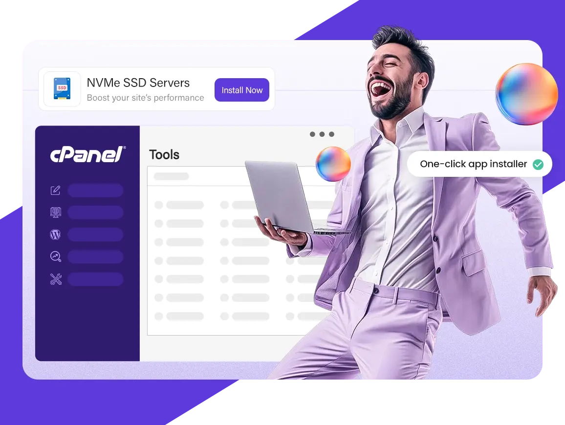 Affordable cPanel hosting on fast NVMe SSD servers | YouStable