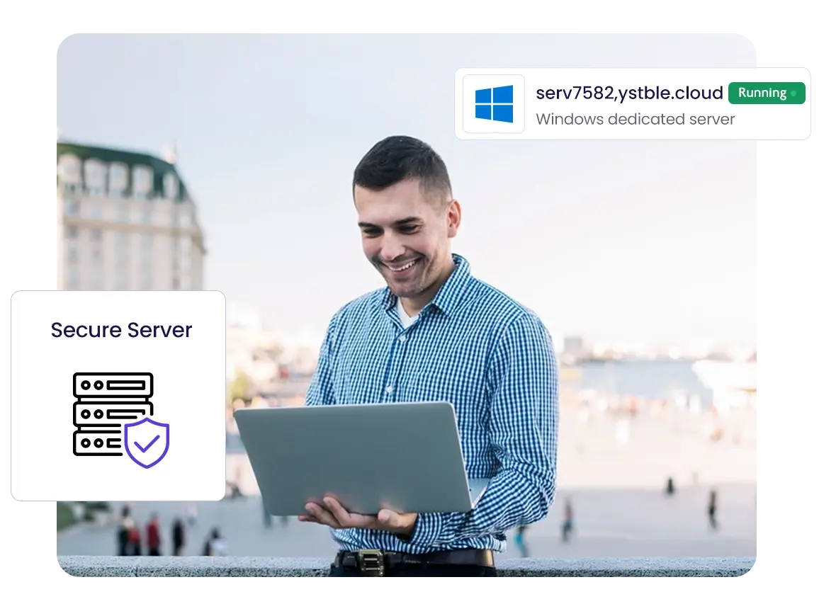What is a Windows dedicated server?