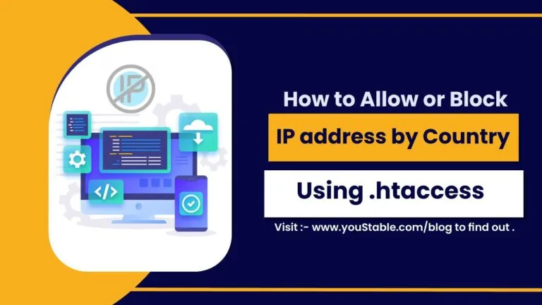 Cómo permitir o bloquear direcciones IP por país usando .htaccess