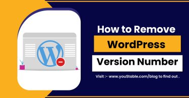 How to Remove WordPress Version Number