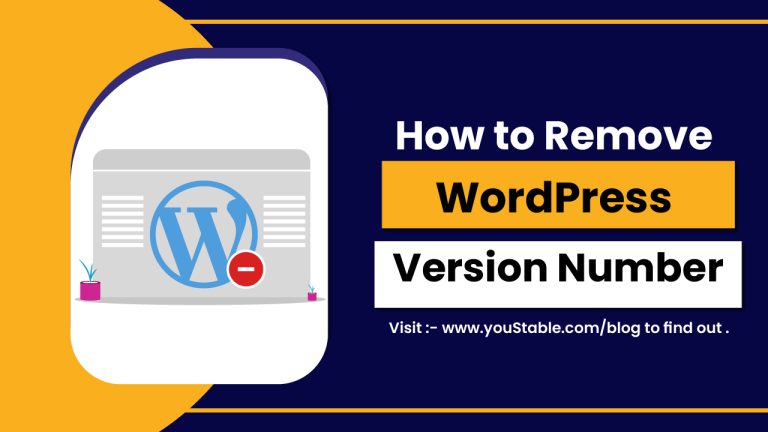 How to Remove WordPress Version Number