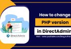 How to change PHP version in DirectAdmin