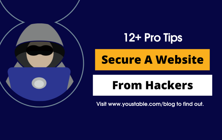 secure a website from hackers