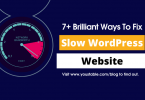 fix slow wordpress website