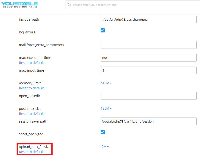 How to Increase File Upload Size in DirectAdmin 6