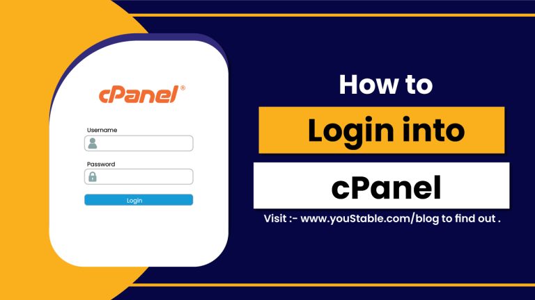 How to Login into cPanel