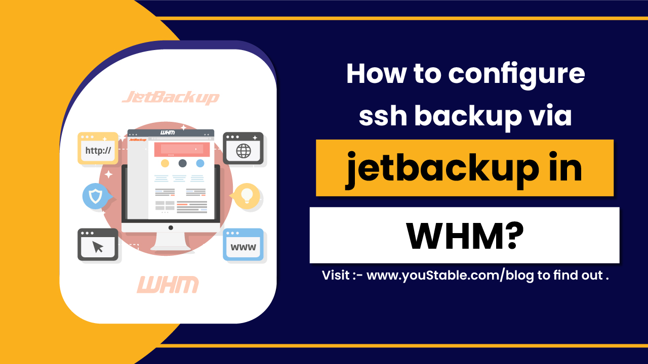 So konfigurieren Sie ein SSH-Backup über Jetbackup in WHM
