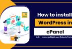 How to install WordPress in cPanel