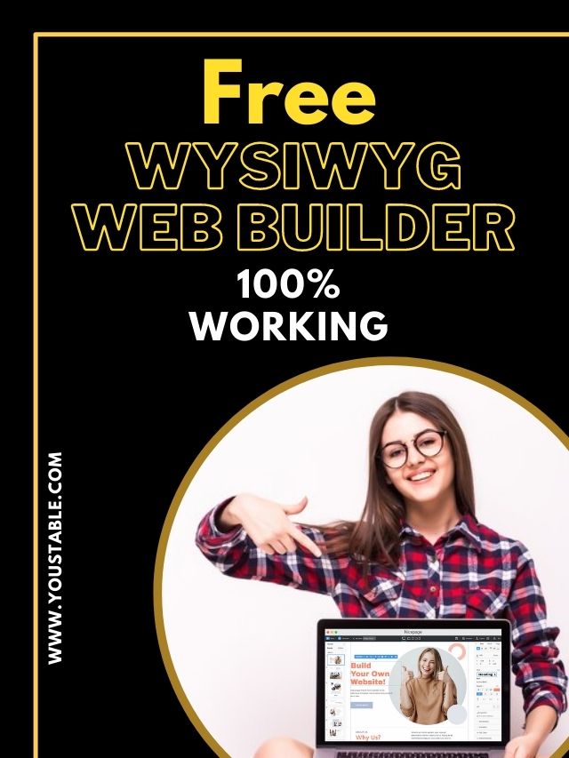 Top Free WYSIWYG Web Builder in 2022