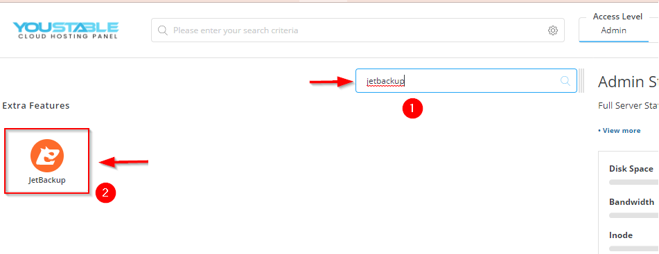 How to configure ssh backup via jetbackup in directadmin? 1