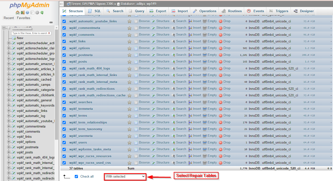 How to resolve "Error Establishing Database Connection" in WordPress 7