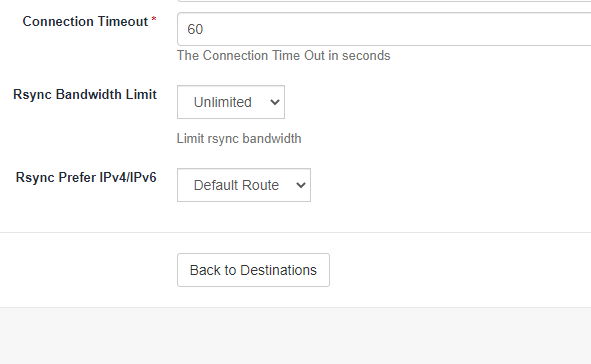 How to configure ssh backup via jetbackup in WHM? 7