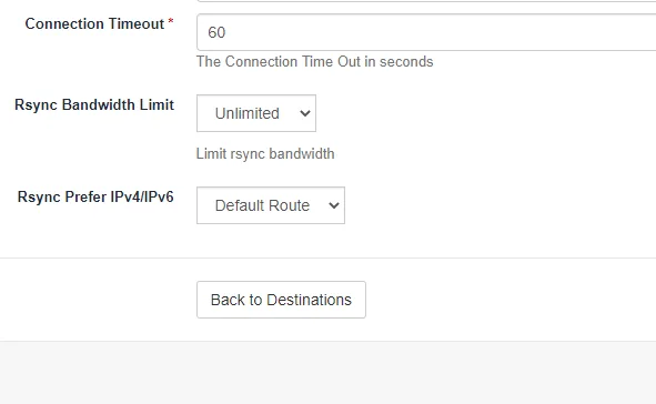 Как настроить резервное копирование по SSH через JetBackup в DirectAdmin? - скриншот 6