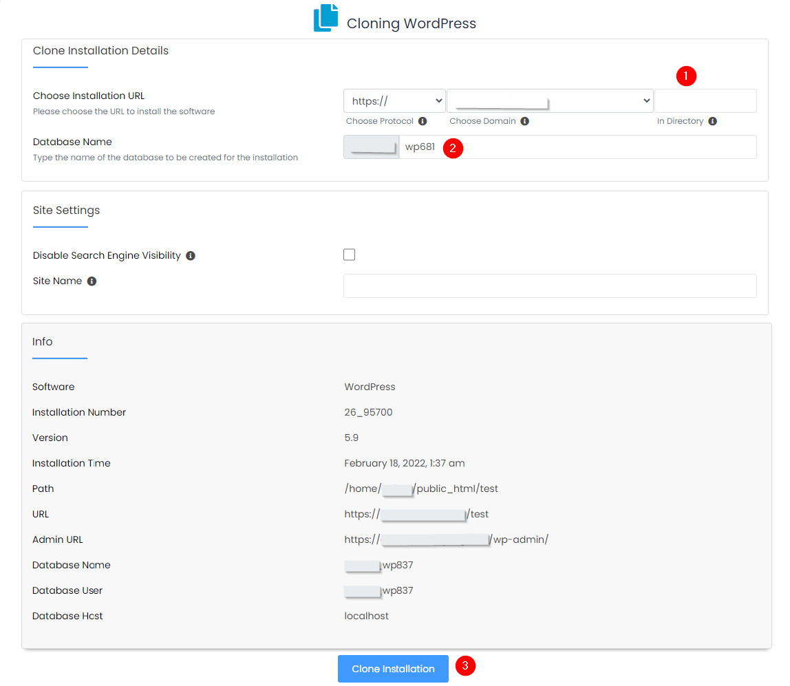 How to Duplicate WordPress Websites in DirectAdmin 4