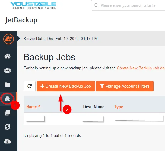 Как настроить резервное копирование по SSH через JetBackup в DirectAdmin? - скриншот 9
