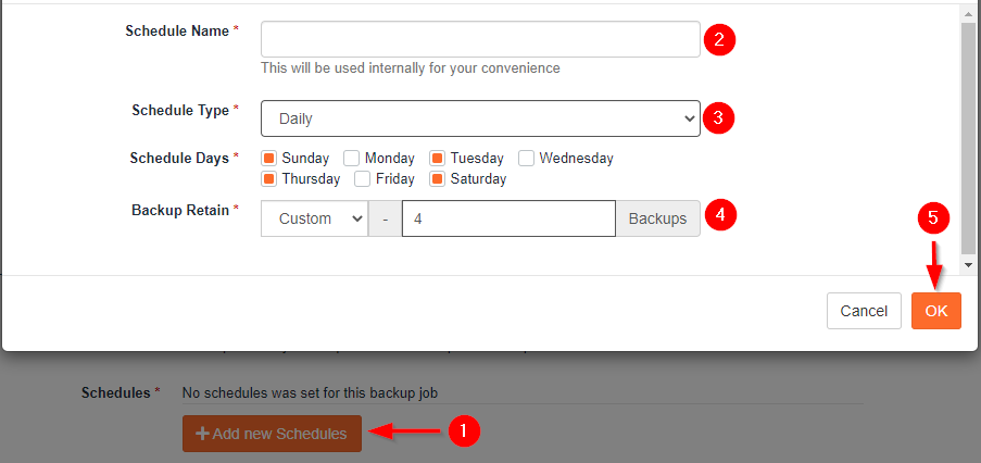 How to configure ssh backup via jetbackup in directadmin? 45