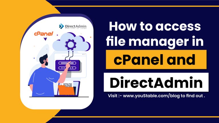 How to access file manager in cPanel and DirectAdmin