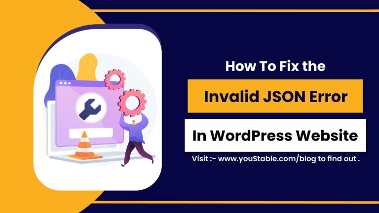 How to Fix the Invalid JSON Error in WordPress