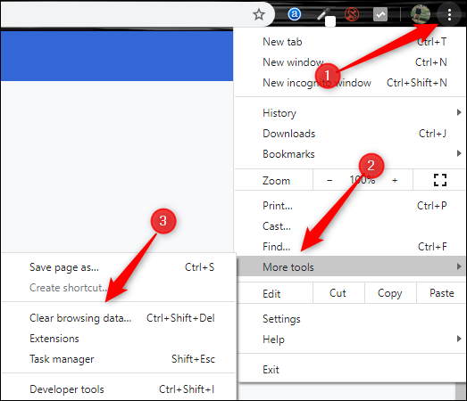  clear the browser cache and also cookies.