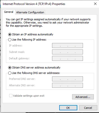Použijte následující DNS adresy serverů.