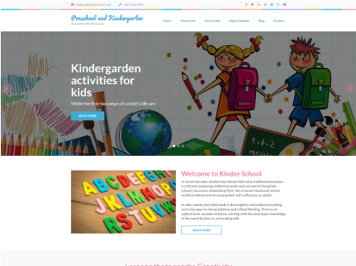 Preschool and Kindergarten