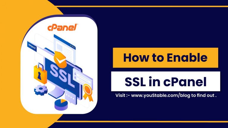 How to enable SSl in cPanel