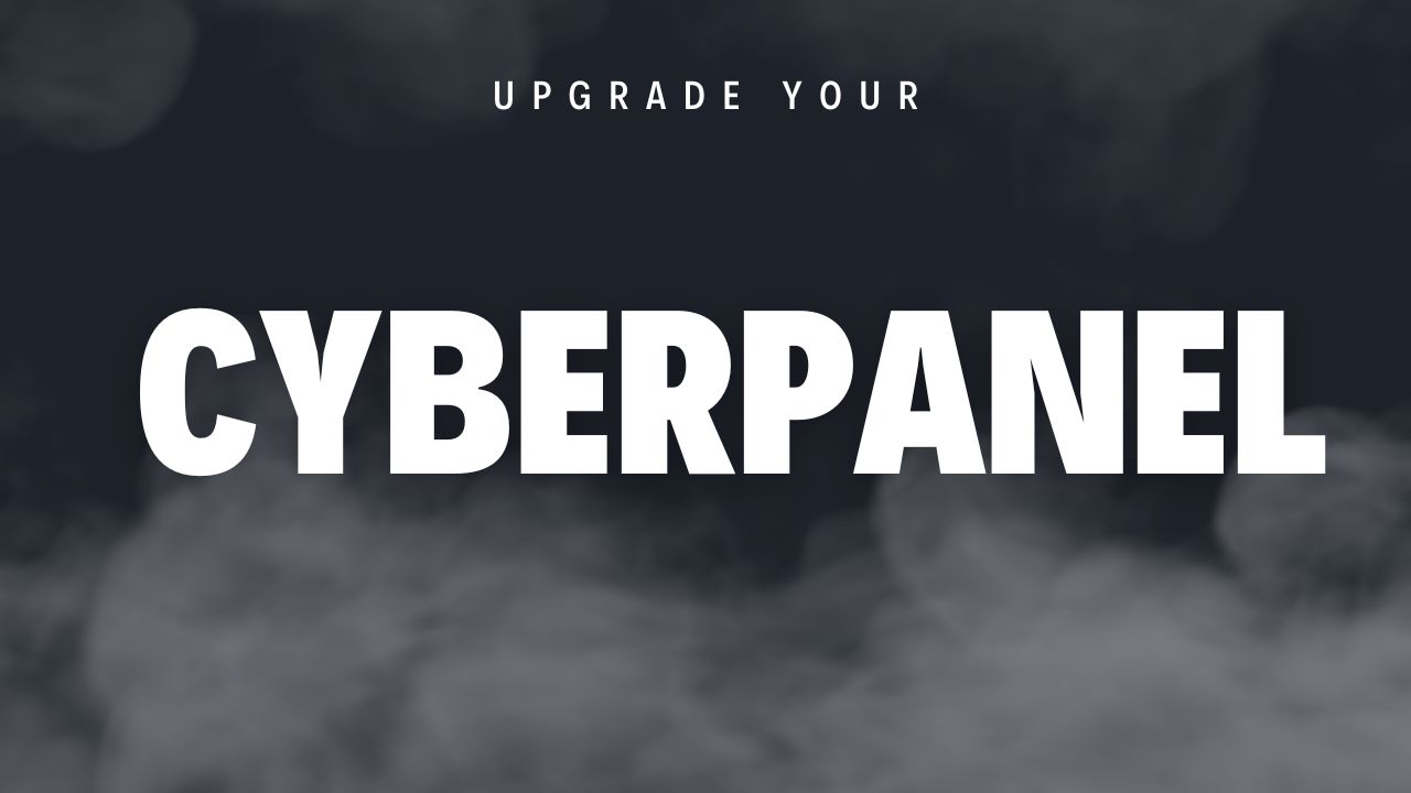Upgrade CyberPanel