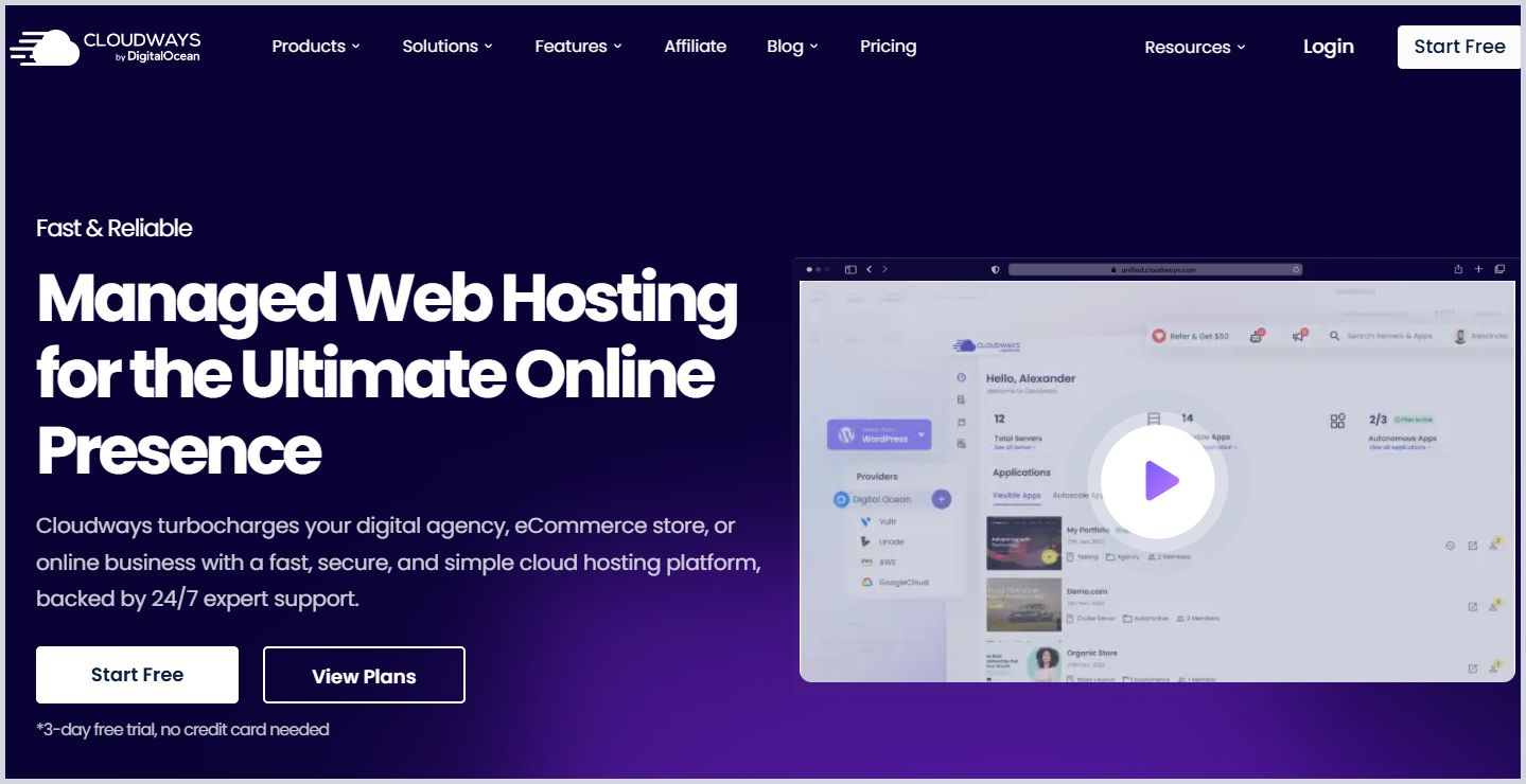 Cloudways Is The Best Web Hosting Provider