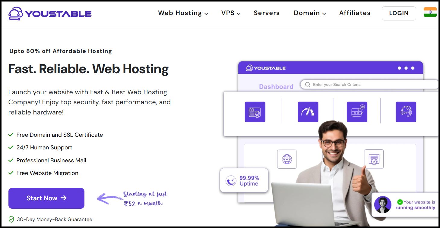 YOUSTABLE Is The Best HOSTINGER Alternatives