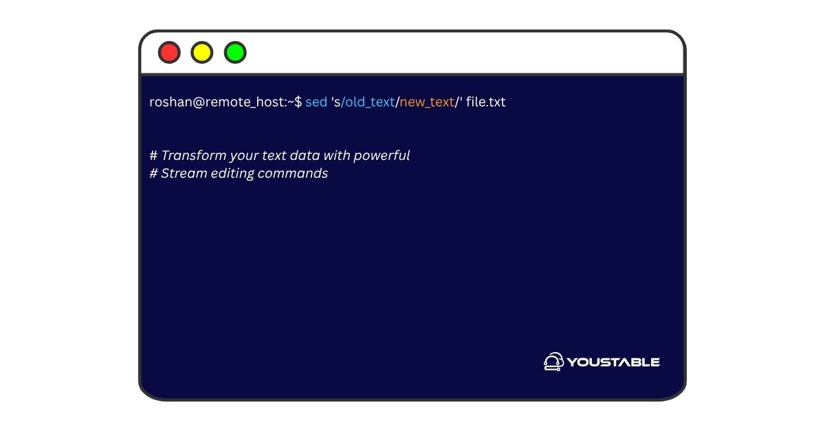 Sed Command in Linux