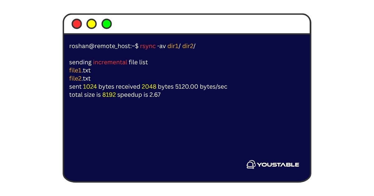rsync Command in Linux