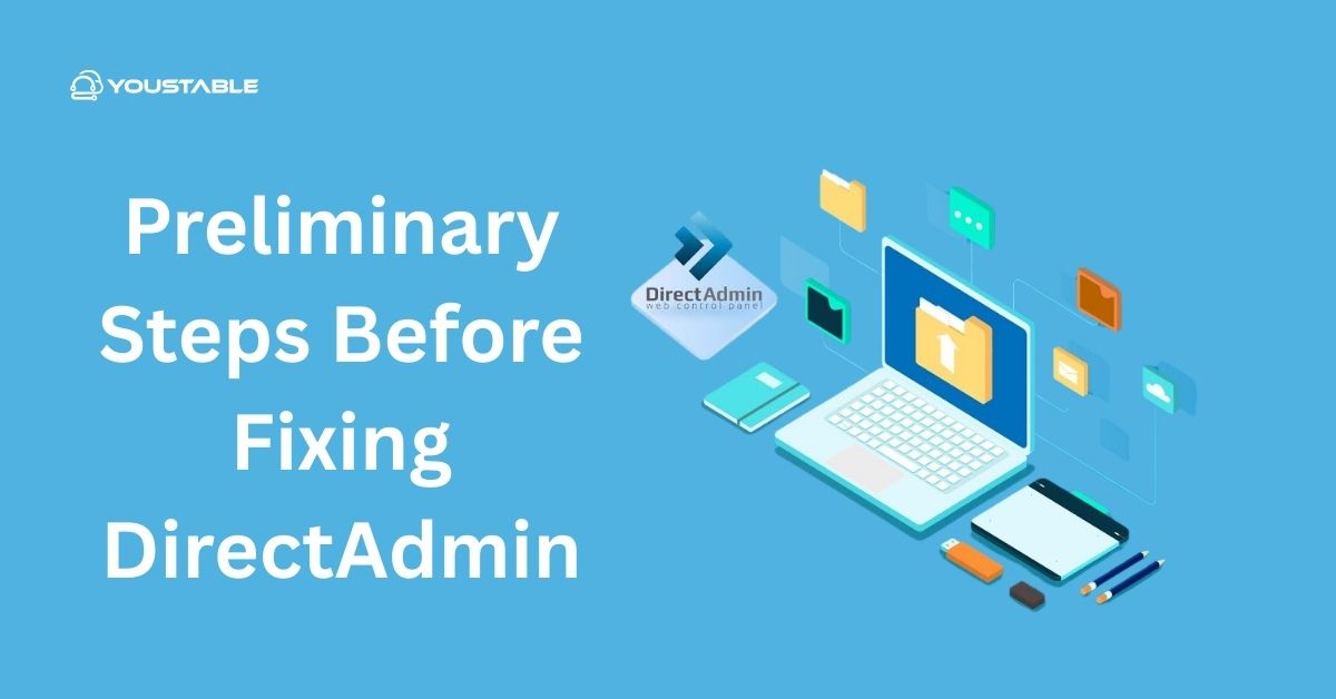 Preliminary Steps Before Fixing DirectAdmin