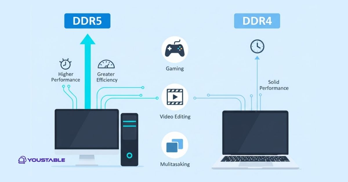 DDR4 vs DDR5 RAM
