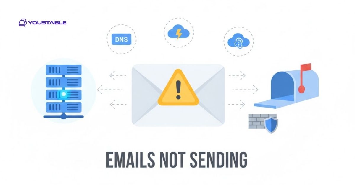 Emails Not Sending
