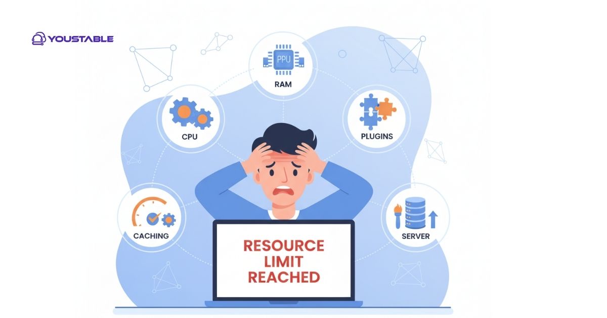 Resource Limit Reached Error on Shared Hosting