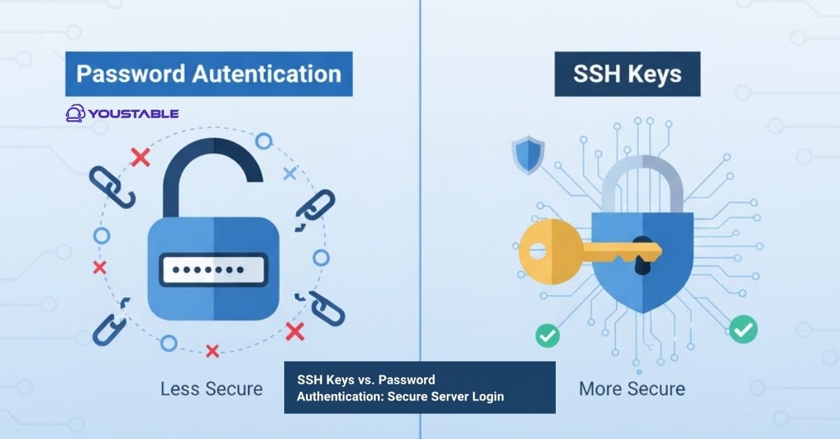 SSH Keys vs Password Authentication Which Is More Secure for Server Access