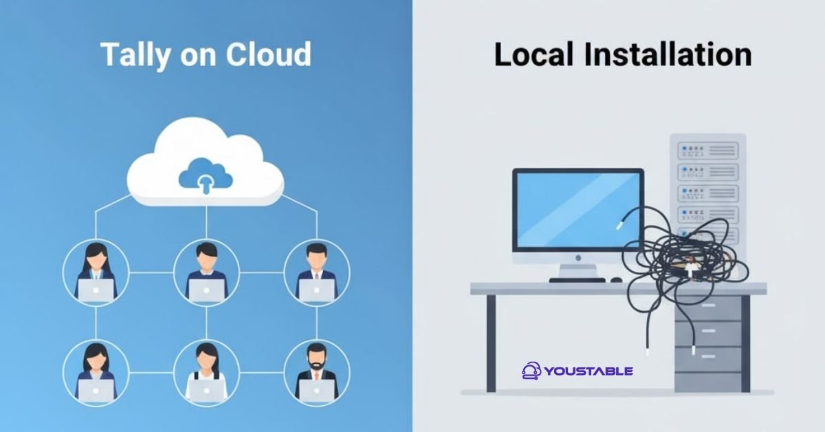 Tally on Cloud vs Local Installation