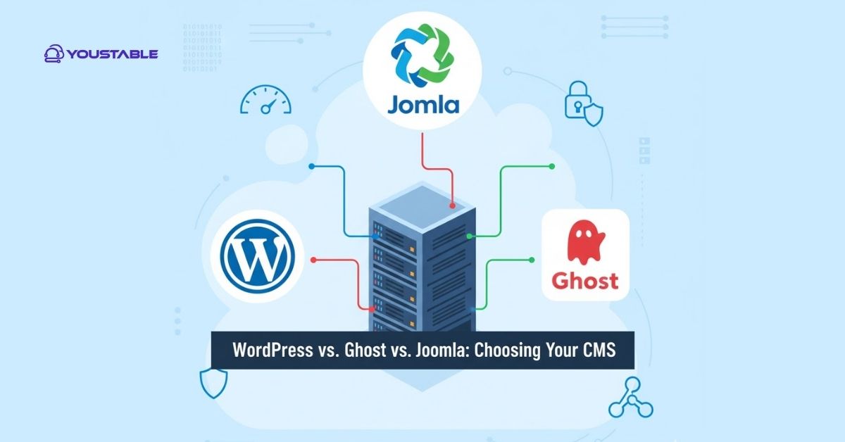 WordPress vs Ghost vs Joomla Best CMS for Hosting Providers