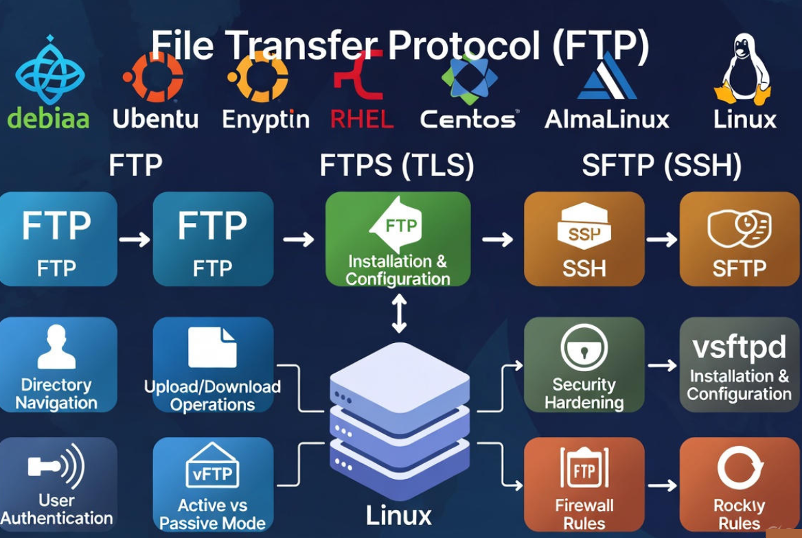 How FTP Works on a Linux Server