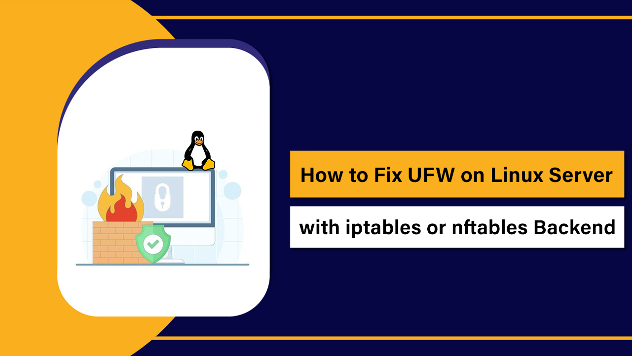 Fix UFW on Linux Server