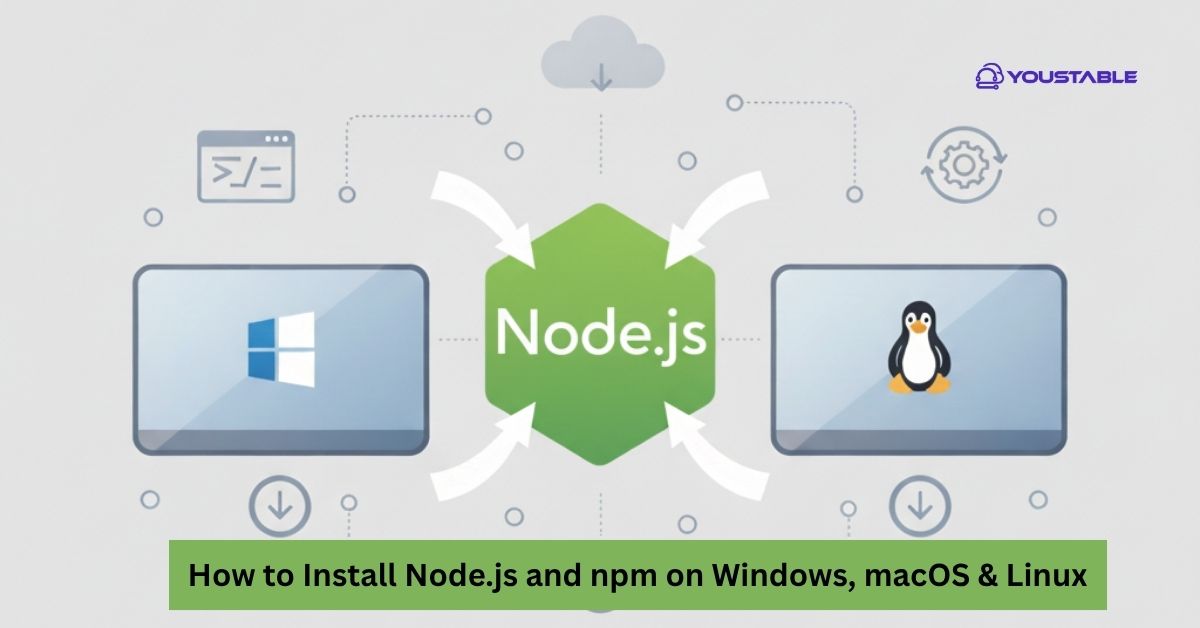 How to Install Node.js and npm on Windows, macOS & Linux 1