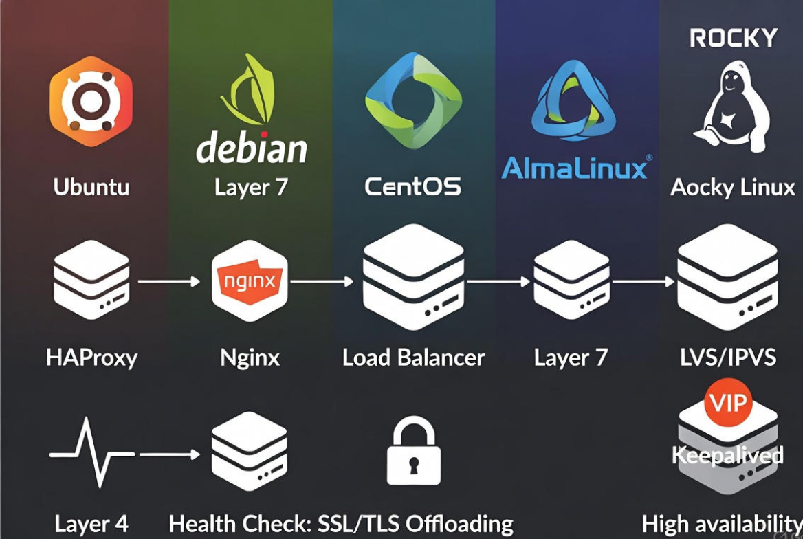How to Use Load Balancer on Linux Server? L4 vs L7 Explained with Examples