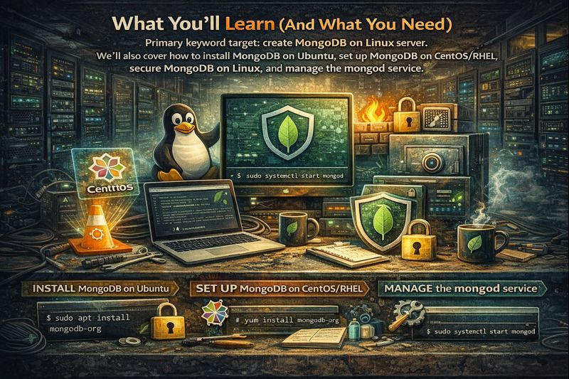 Create MongoDB on Linux