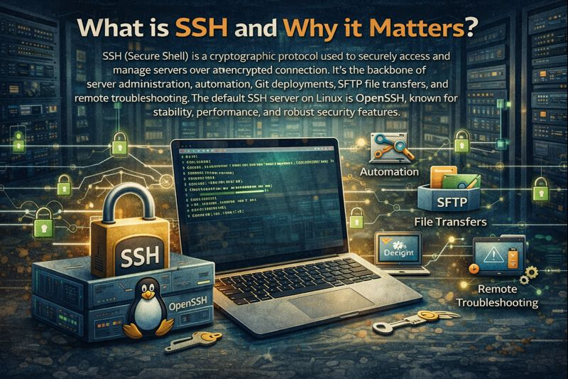 Create SSH on Linux Server