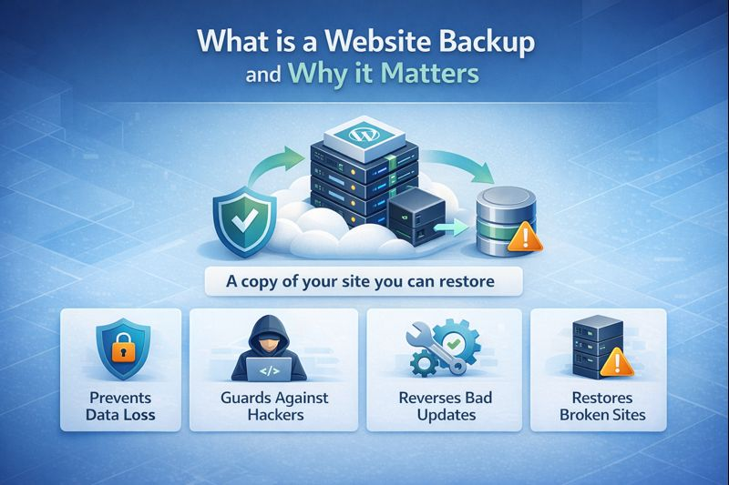 Backup Your Website Safely