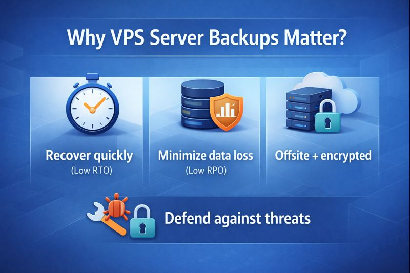 Set Up and Manage VPS Server Backups