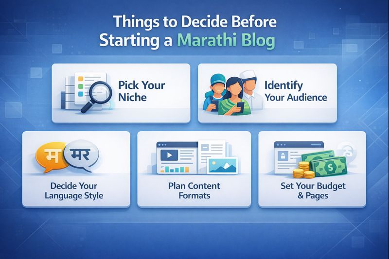Start a Blog in Marathi