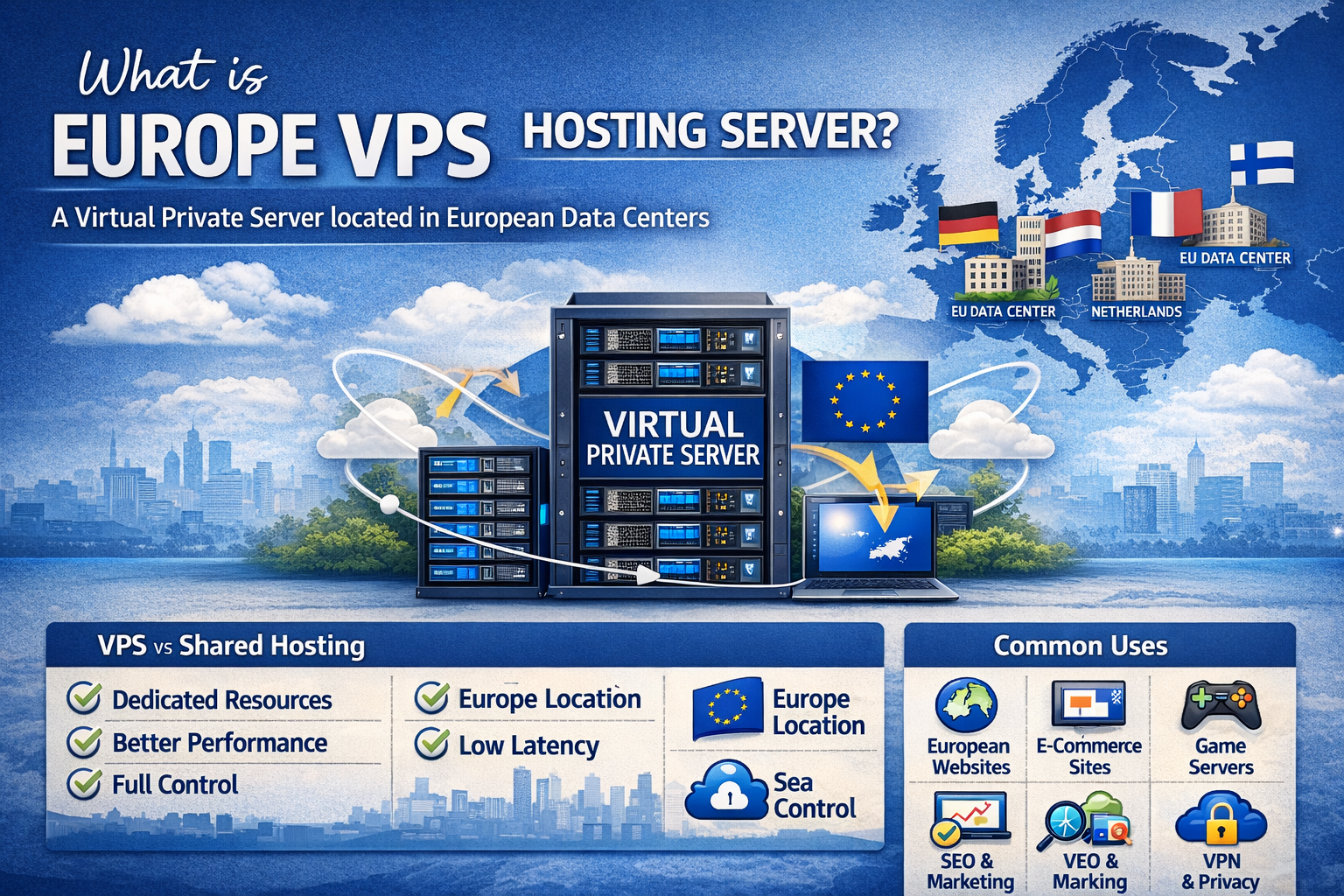 What is Europe VPS Hosting Server?
Best Europe VPS Hosting Server