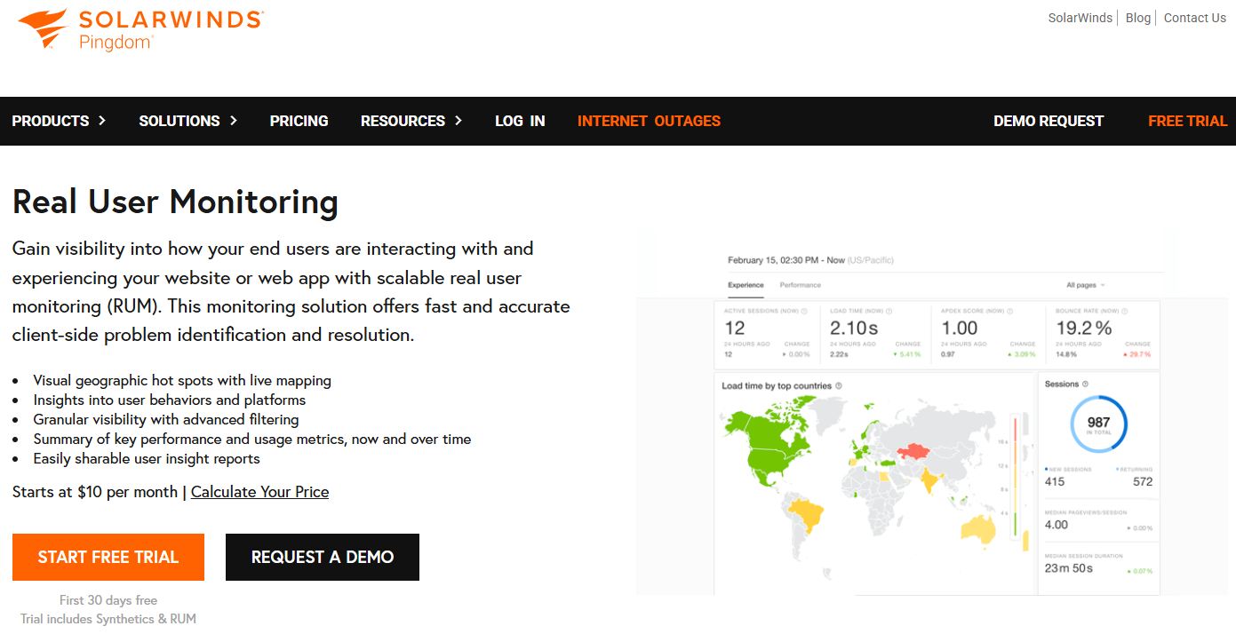Best Real User Monitoring Tool
